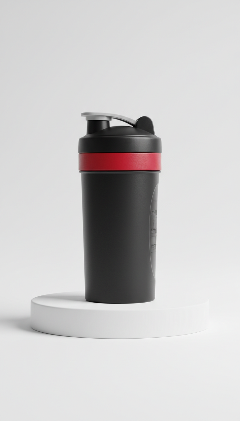 Shaker Bottle with Steel Core